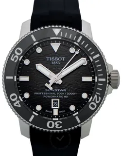 Tissot Seastar T1206071744100 Stainless steel Black