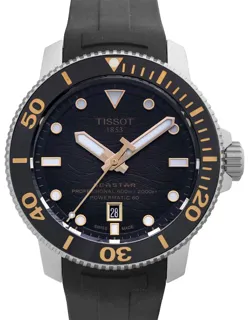 Tissot Seastar T120.607.17.441.01 Stainless steel Black