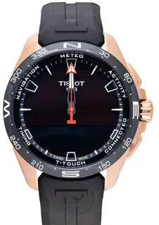 Tissot Touch T121.420.47.051.02 Rose gold and Titanium Black