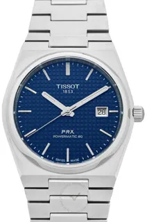 Tissot PRX T137.407.11.041.00 Stainless steel Blue