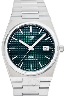 Tissot PRX T137.407.11.091.00 Stainless steel Green