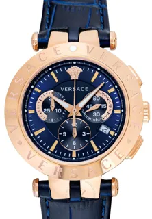 Versace VERQ00120 Stainless steel Blue