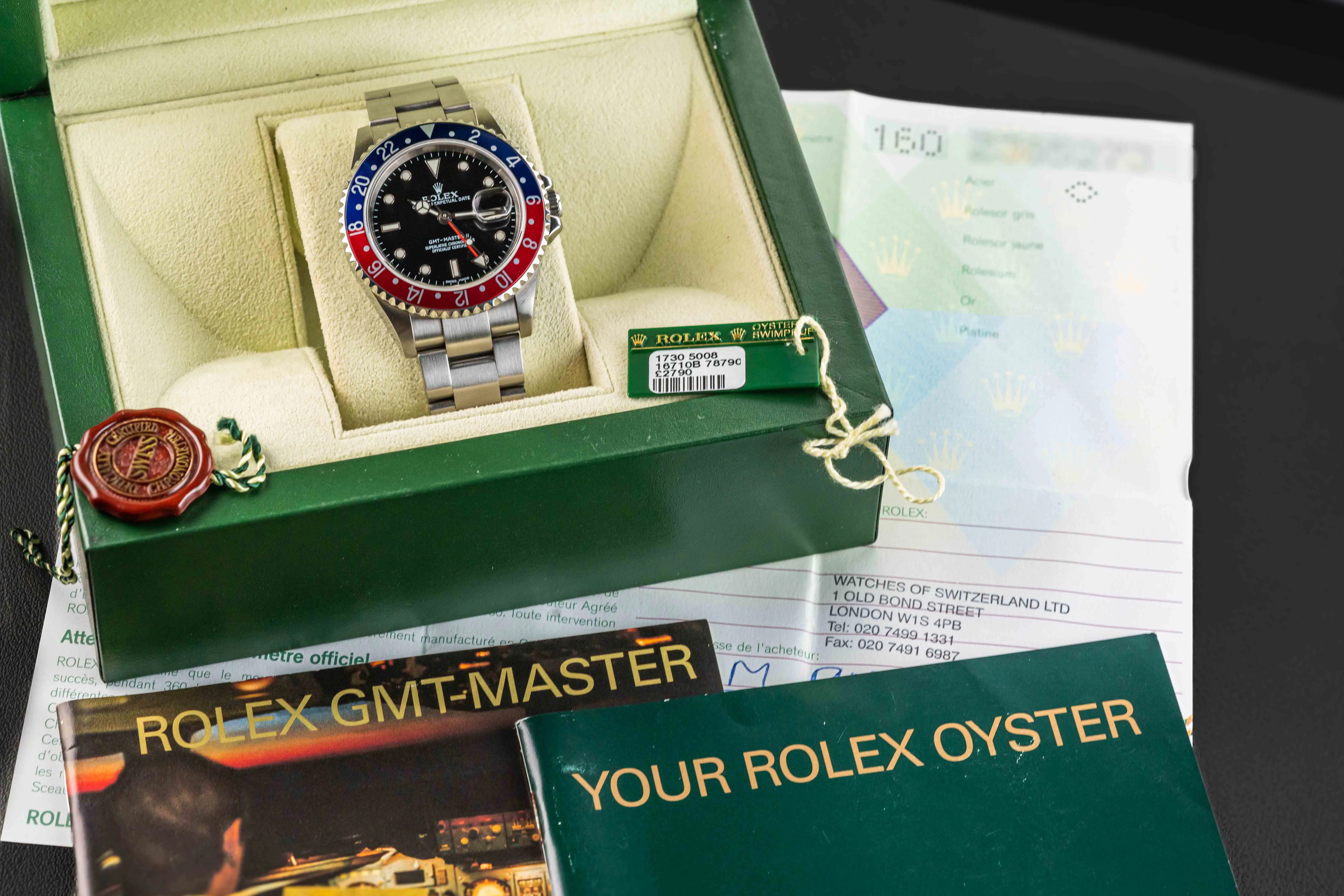 Rolex GMT-Master II 16710 40mm Stainless steel Black 6