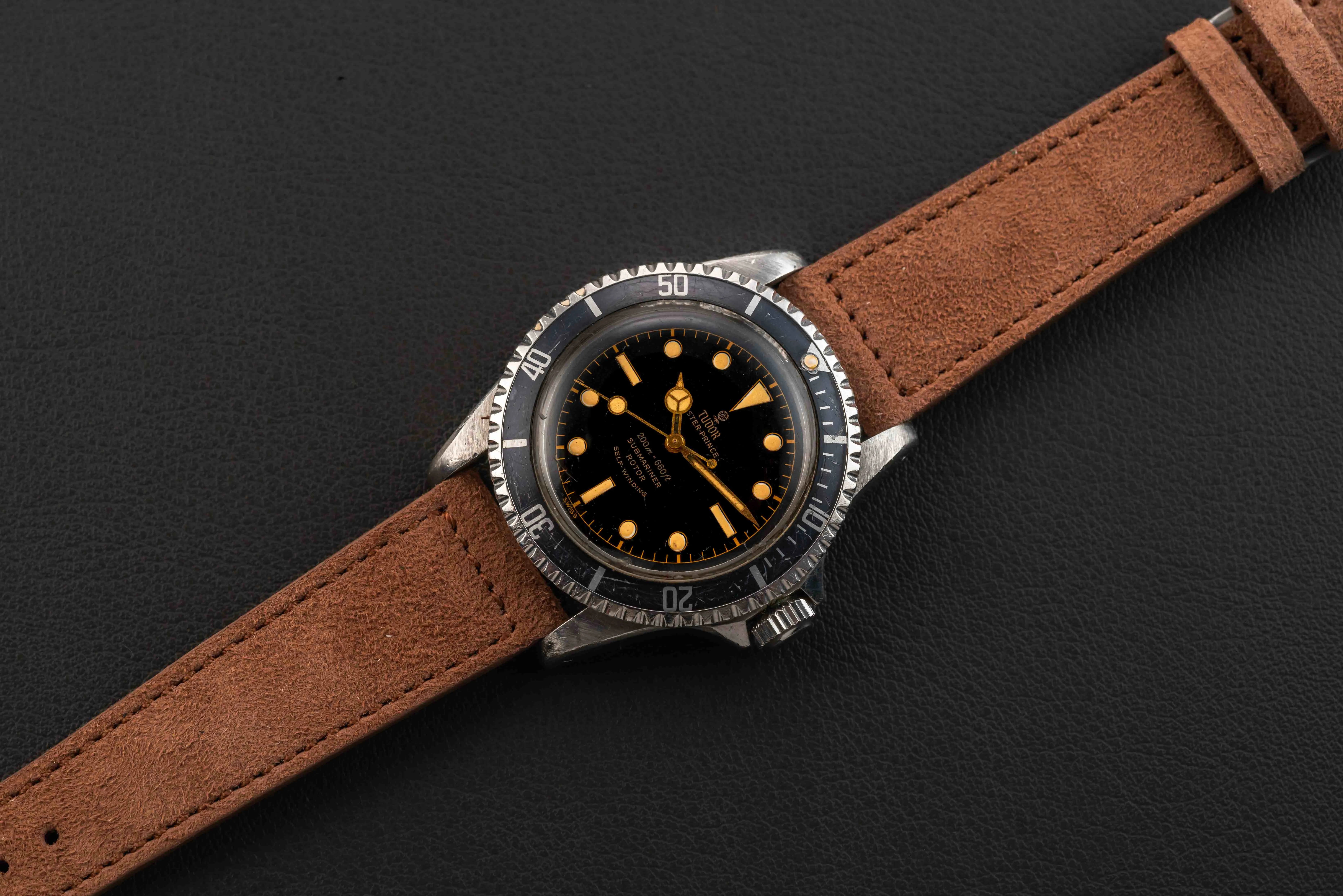 Tudor Submariner 7928 40mm Stainless steel Black 2