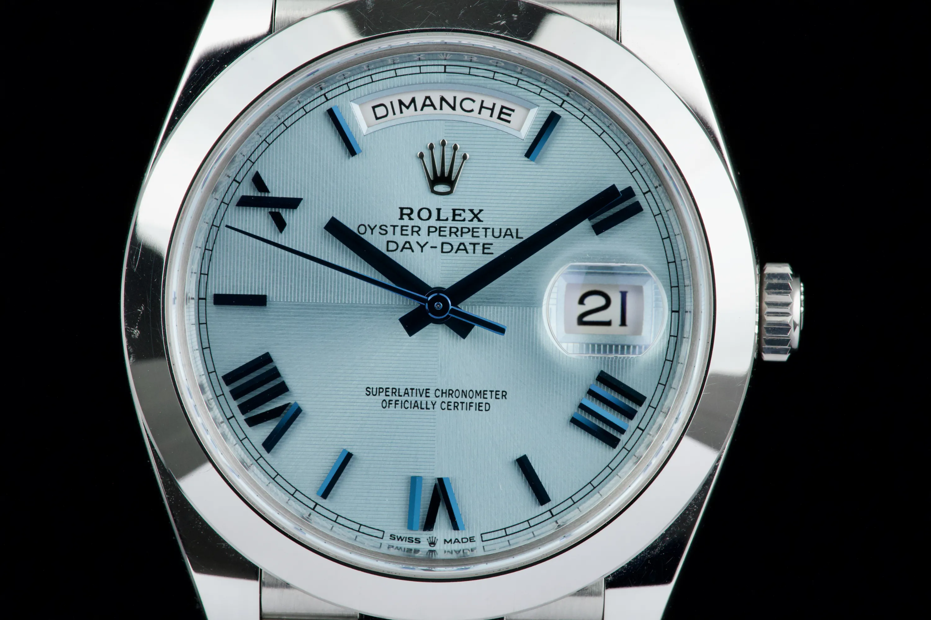 Rolex Day-Date 40 228206 40mm Platinum