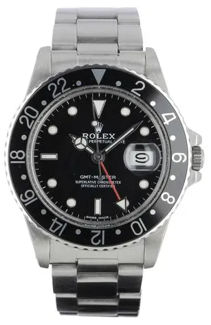 Rolex GMT-Master 16750 40mm Stainless steel Black