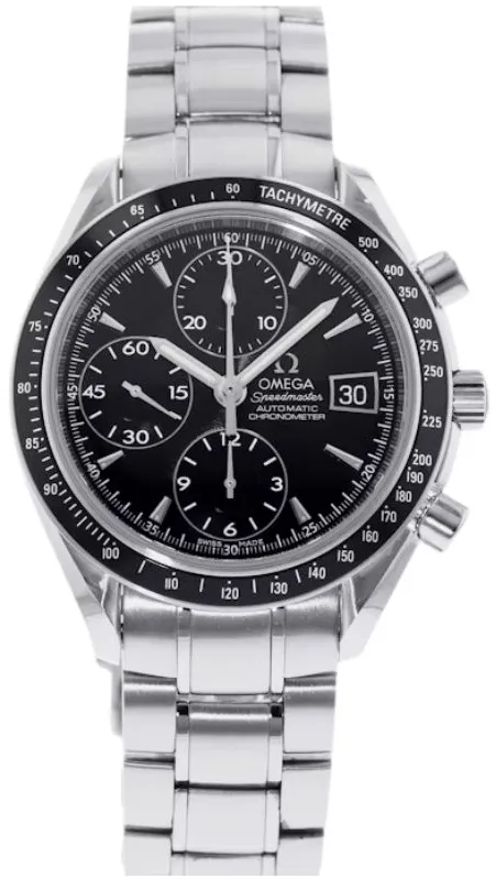 Omega Speedmaster Date 32105000 40mm Stainless steel Black