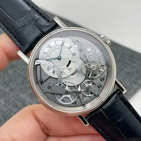 Breguet Tradition 7097BB/G1/9WU 40mm White gold Silver 1