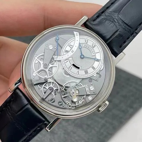 Breguet Tradition 7097BB/G1/9WU 40mm White gold Silver 2