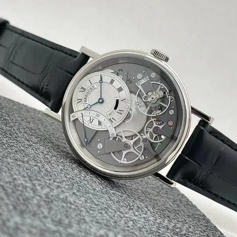 Breguet Tradition 7097BB/G1/9WU 40mm White gold Silver 3