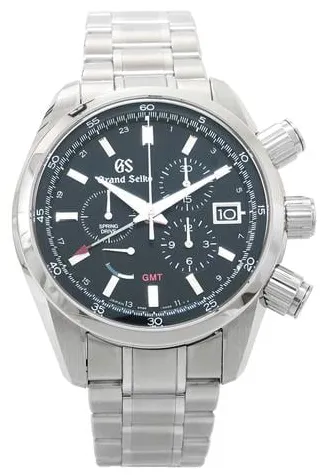 Grand Seiko Spring Drive SBGC203 43.5mm Stainless steel Black