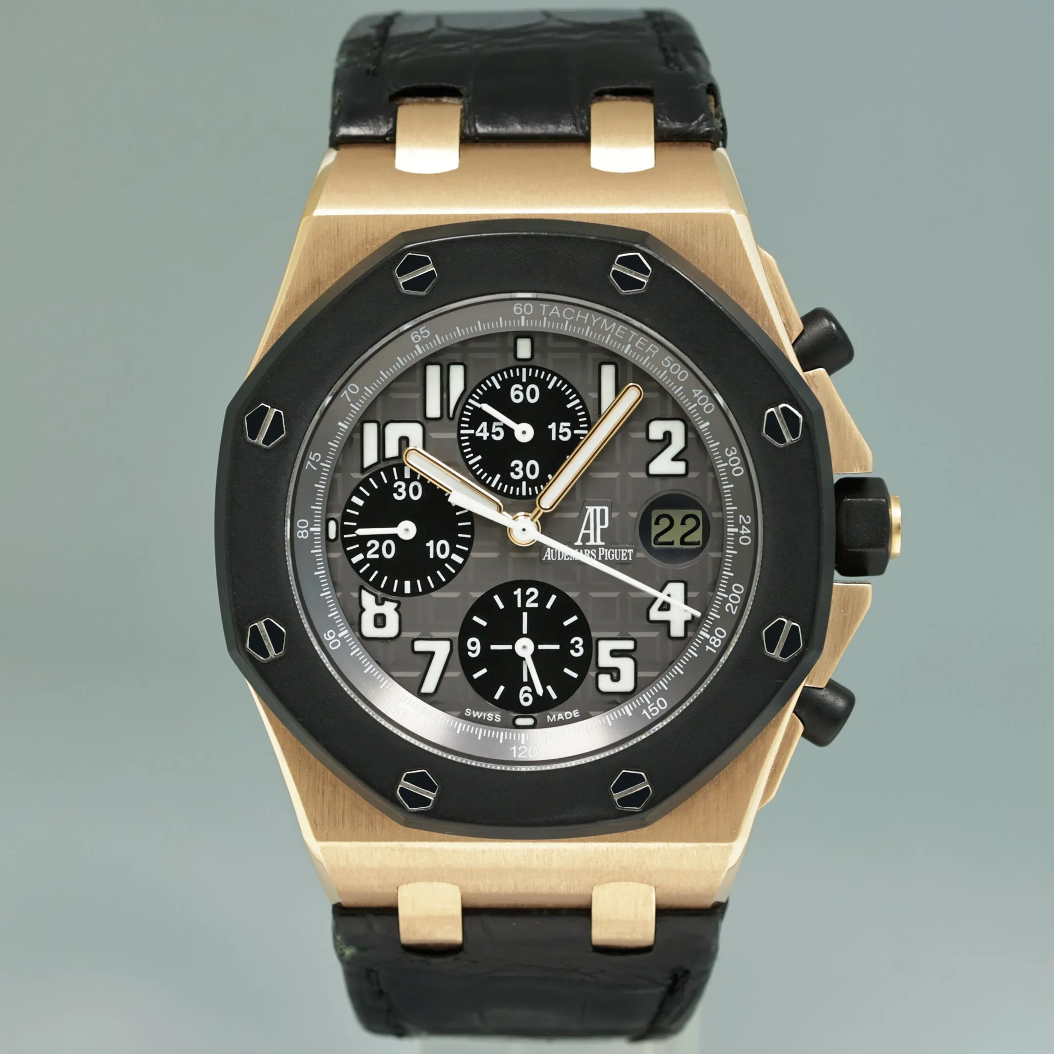 Audemars Piguet Royal Oak Offshore 25940 42mm Rose gold Black 1