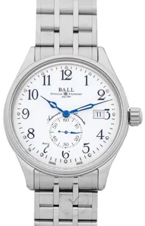 Ball Trainmaster NM3888D-S1CJ-WH Stainless steel