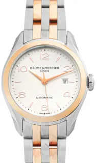 Baume & Mercier Clifton M0A10152 Rose gold and Stainless steel Silver