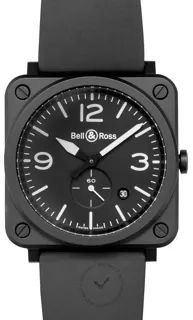 Bell & Ross Instruments BRS-BL-CEM Ceramic and Black PVD Black