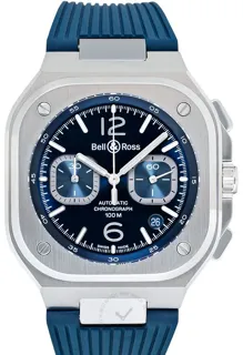 Bell & Ross Urban BR05C-BU-ST/SRB Stainless steel Blue