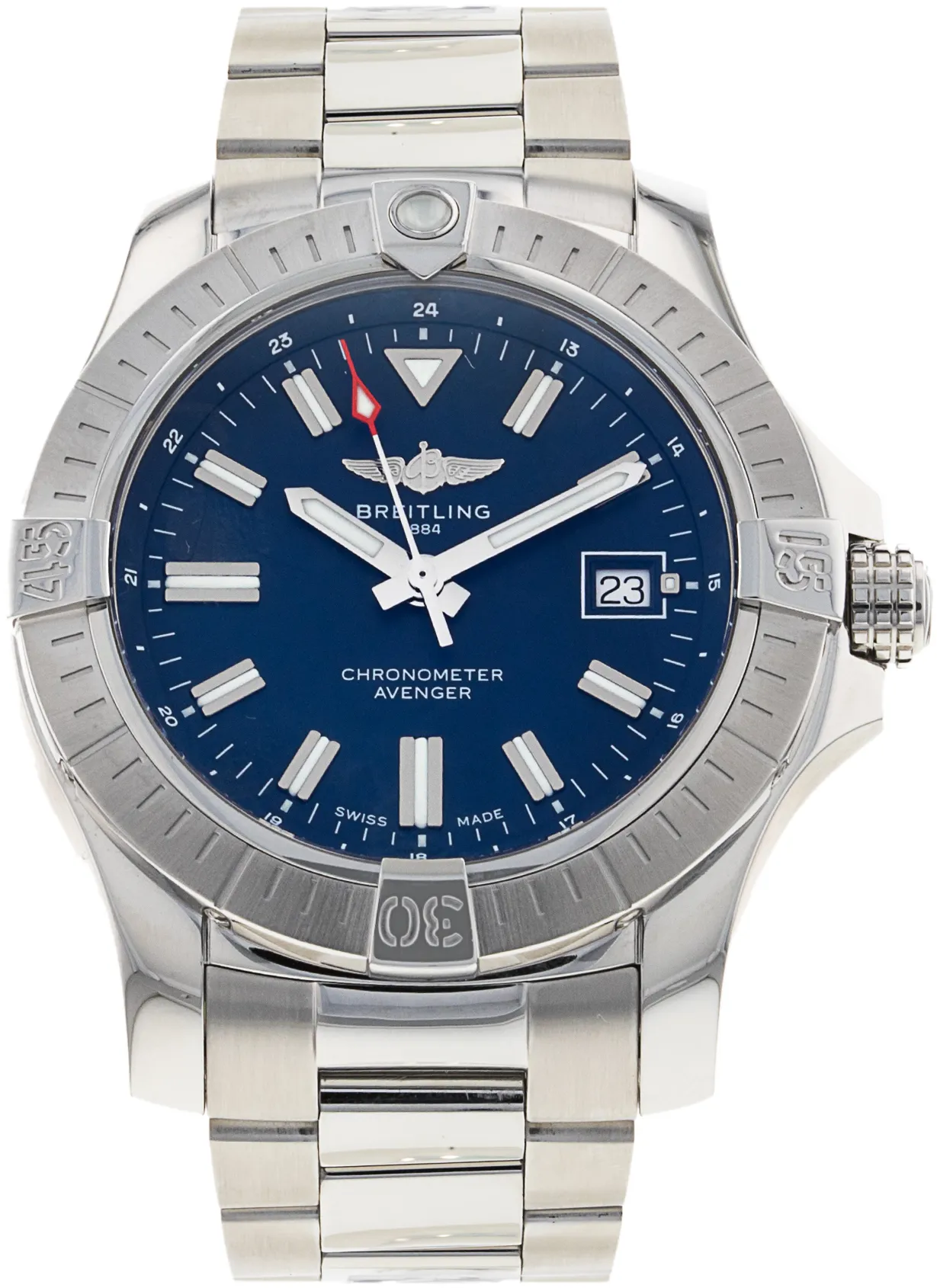 Breitling Avenger A17318 43mm Stainless steel Blue Baton