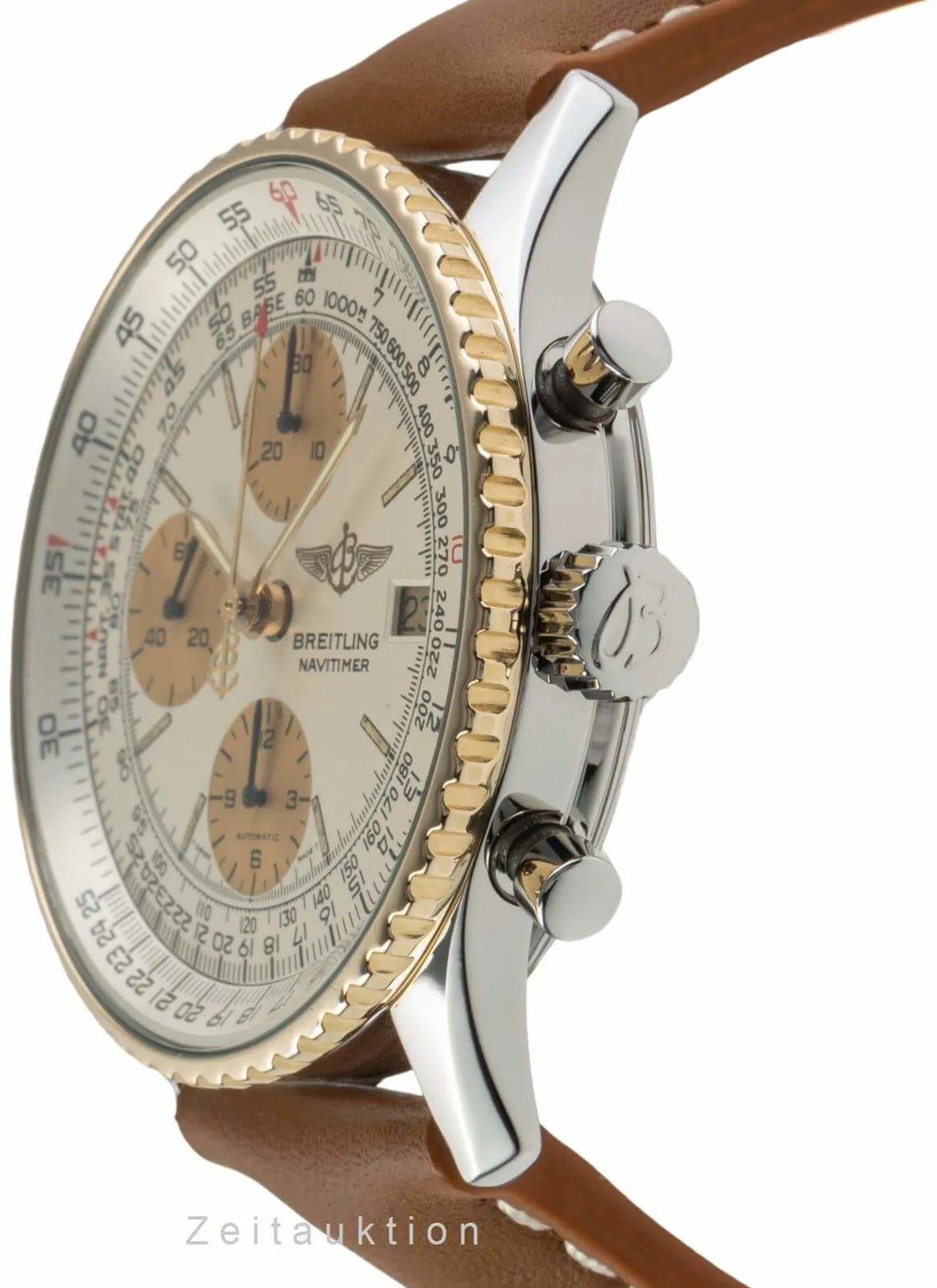 Breitling Old Navitimer 81610 41mm Yellow gold and Stainless steel 5