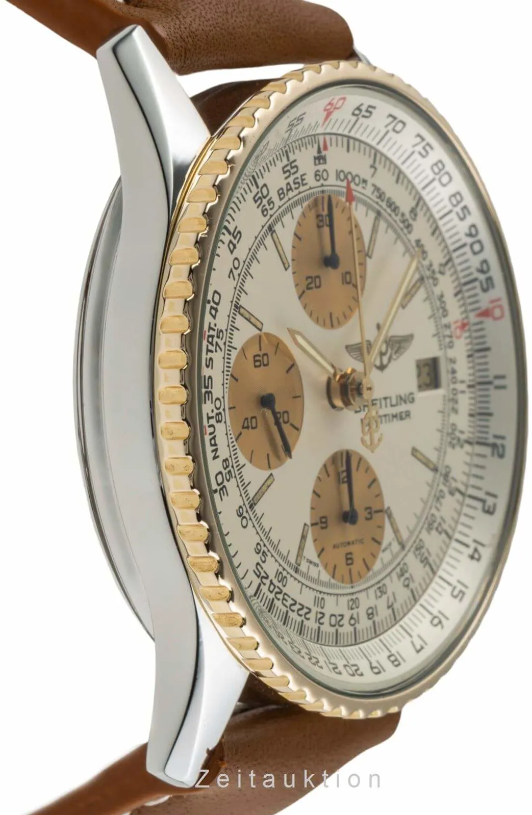 Breitling Old Navitimer 81610 41mm Yellow gold and Stainless steel 6