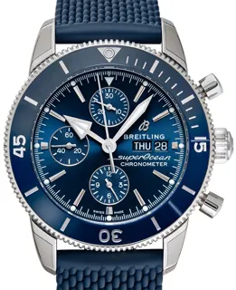 Breitling Superocean Heritage A13313161C1S1 44mm Stainless steel Blue