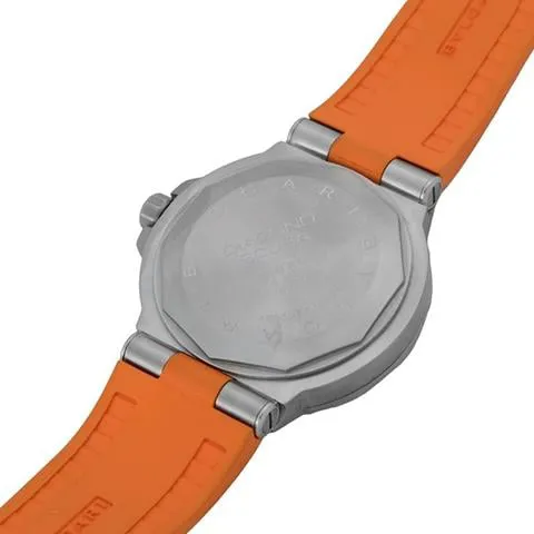 Bulgari Diagono DP41SSD 41mm Stainless steel Orange 3