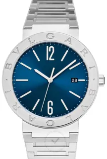 Bulgari Bvlgari Bvlgari 103720 Stainless steel Blue