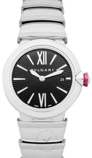 Bulgari LVCEA 102690 Stainless steel Black