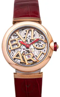 Bulgari LVCEA 103373 Rose gold and Stainless steel Skeletonized