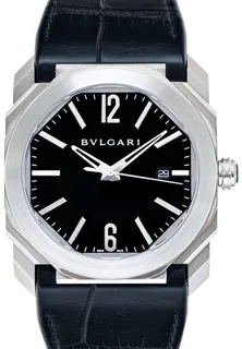 Bulgari Octo 101964 Stainless steel Black