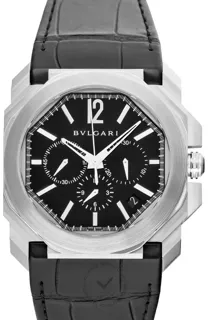 Bulgari Octo 102103 Stainless steel Black