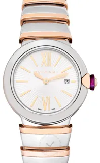 Bulgari 102193 Rose gold and Stainless steel Silver