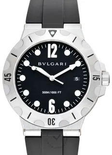 Bulgari Diagono 102324 Stainless steel Black