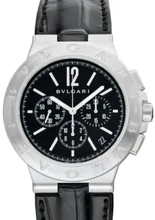 Bulgari Diagono 102333 Stainless steel Black