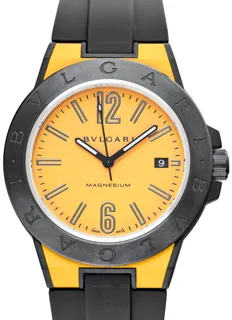 Bulgari Diagono 102762 Ceramic Golden and Yellow