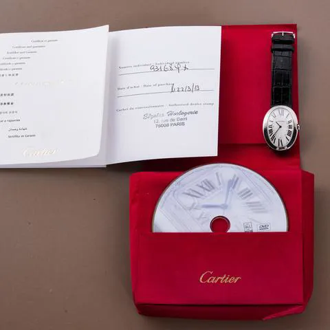 Cartier Baignoire W8000001 34mm White gold White 2