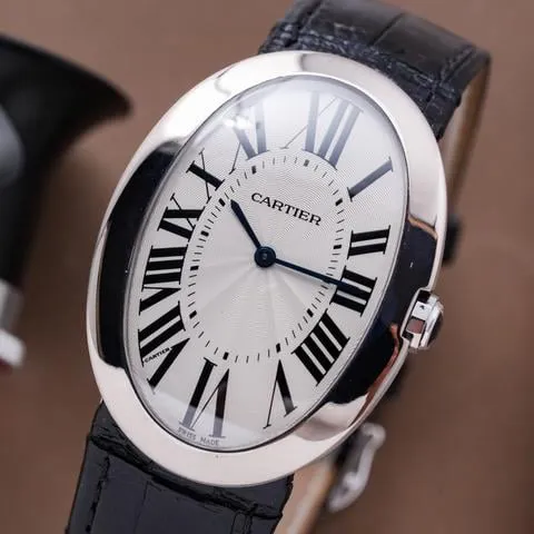 Cartier Baignoire W8000001 34mm White gold White 6