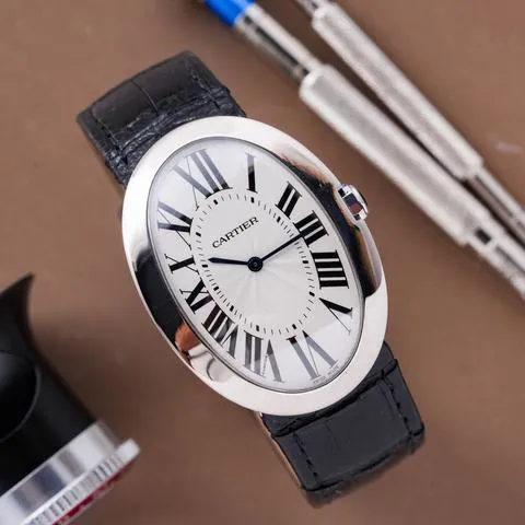 Cartier Baignoire W8000001 34mm White gold White 7