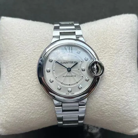 Cartier Ballon Bleu 33mm WE902074 33mm Stainless steel Silver 1