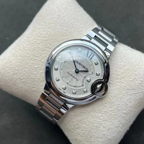 Cartier Ballon Bleu 33mm WE902074 33mm Stainless steel Silver 2