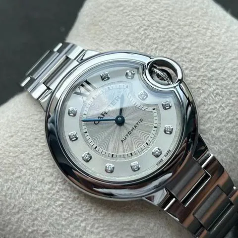 Cartier Ballon Bleu 33mm WE902074 33mm Stainless steel Silver 3