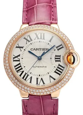 Cartier Ballon Bleu 36mm WE900551 36mm Rose gold White