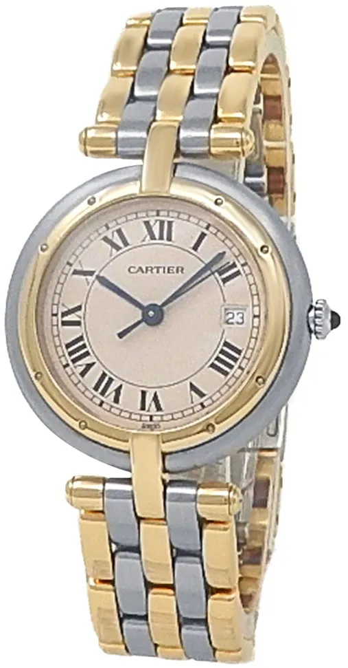 Cartier Panthère Vendôme 183964 30mm Yellow gold and stainless steel White