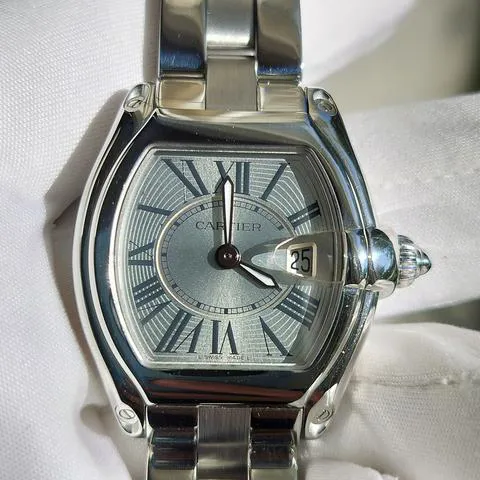 Cartier Roadster W62016V3/2675 36mm Stainless steel Silver