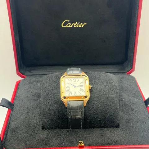 Cartier Santos Dumont WGSA0022 38mm Rose gold Silver