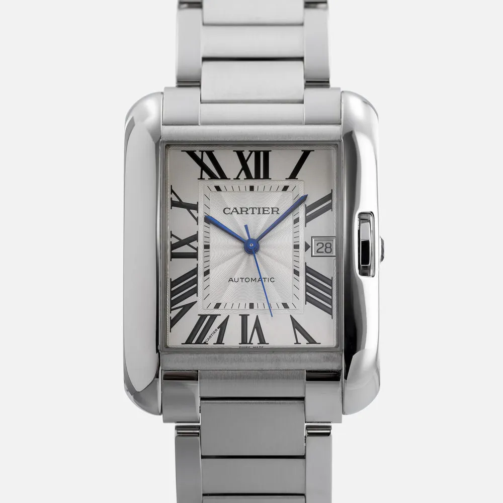 Cartier Tank Anglaise w5310008 36mm Stainless steel Silver