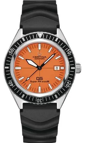 Certina Heritage Collection C037.407.17.280.10 43mm Stainless steel Orange