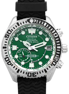 Citizen Satellite Wave CC5001-00W Titanium Green