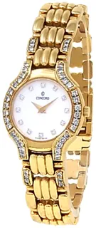 Concord Vintage 51-25-255 18k yellow gold White