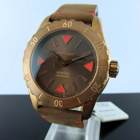 Eterna Kontiki 1910.78.50.1428 44mm Bronze Brown 1