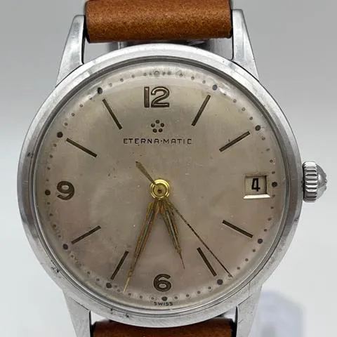 Eterna Eterna-Matic 35mm Stainless steel Beige